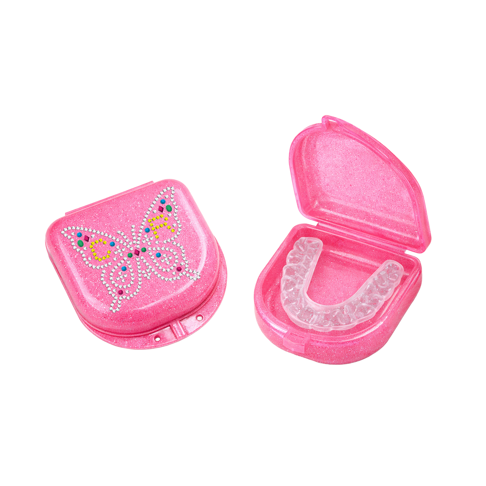 The Dentist: Butterfly Bedazzled Retainer Case