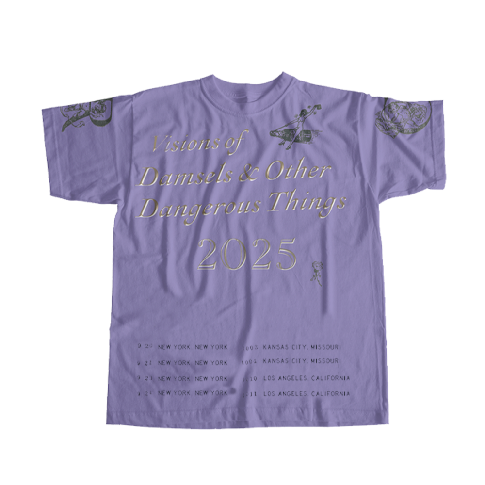 Lavender & Lace Visions Show T-Shirt Back