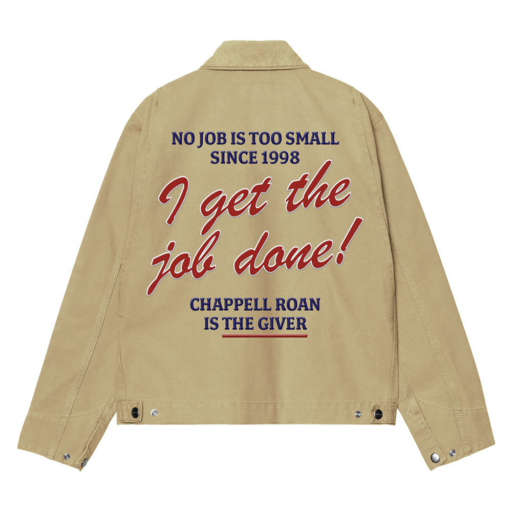 The Construction Worker: Work Jacket Back