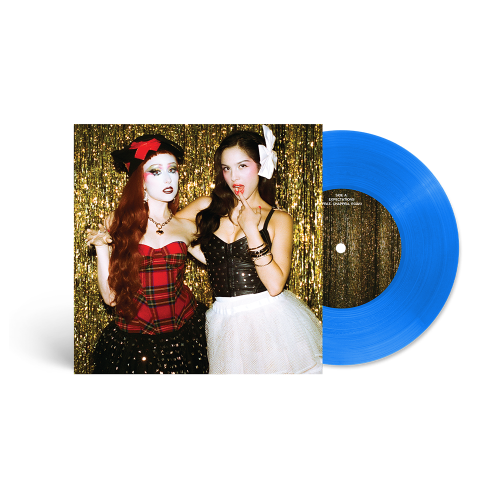expectations - 'LA behavior' translucent blue 7" vinyl